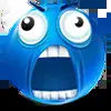 🤬 Эмодзи «blue face» для Telegram