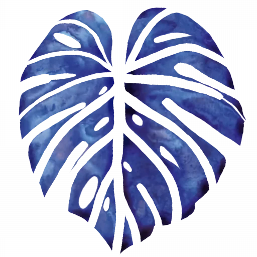 🌴 Стикер «Blue mixed» для Telegram