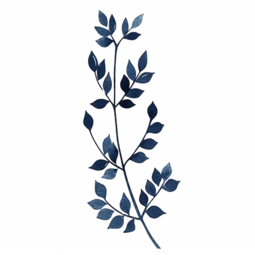 🌿 Стикер «Blue mixed» для Telegram