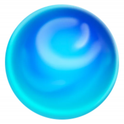 🔵 Стикер «Blue mixed» для Telegram
