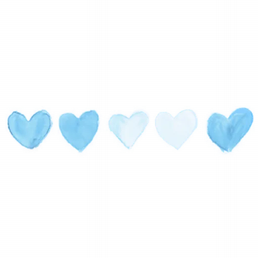 💙 Стикер «Blue mixed» для Telegram