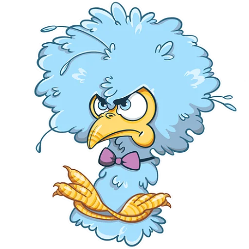 😠 Стикер «Цып» для Telegram