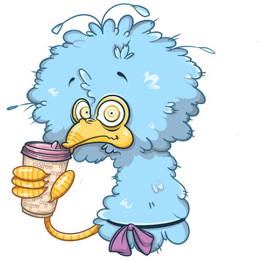 ☕️ Стикер «Цып» для Telegram