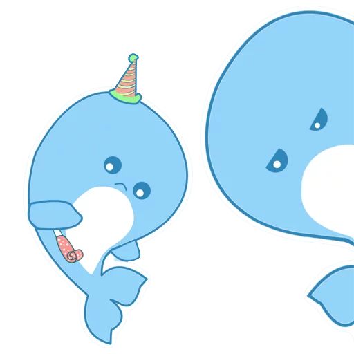 😌 Стикер «Blue Whale Challenge» для Telegram