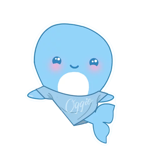 ☺️ Стикер «Blue Whale Challenge» для Telegram