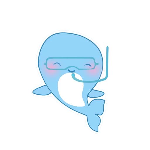 🐋 Стикер «Blue Whale Challenge» для Telegram