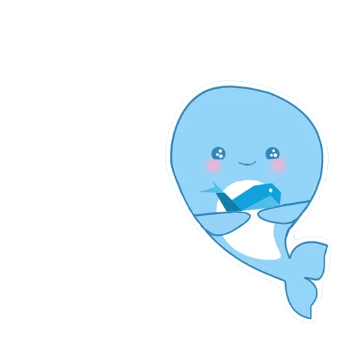 🐋 Стикер «Blue Whale Challenge» для Telegram