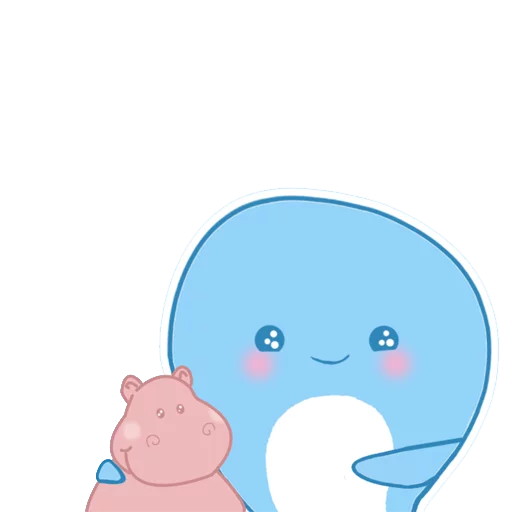 🤗 Стикер «Blue Whale Challenge» для Telegram
