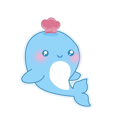 🍳 Стикер «Blue Whale Challenge» для Telegram