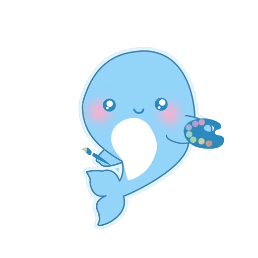 🎨 Стикер «Blue Whale Challenge» для Telegram
