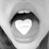 👅 Эмодзи «blue white» для Telegram