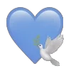 💙 Эмодзи «blue white» для Telegram