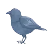 🐦 Эмодзи «blue white» для Telegram