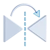 ↔️ Эмодзи «3D blue-white icons» для Telegram