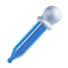 🎨 Эмодзи «3D blue-white icons» для Telegram