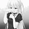 😭 Эмодзи «blue white» для Telegram