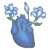 🫀 Эмодзи «blue white» для Telegram