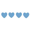 Стикер 31 🤩blue - синие