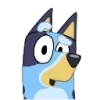 Стикер 33 Bluey