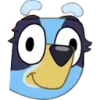 Стикер 8 Bluey