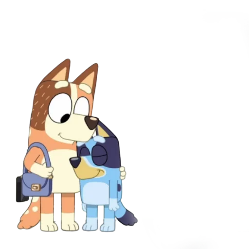 🧡 Стикер «Bluey» для Telegram