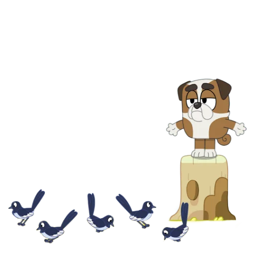 😐 Стикер «Bluey» для Telegram