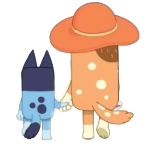 👩‍🍼 Стикер «Bluey» для Telegram