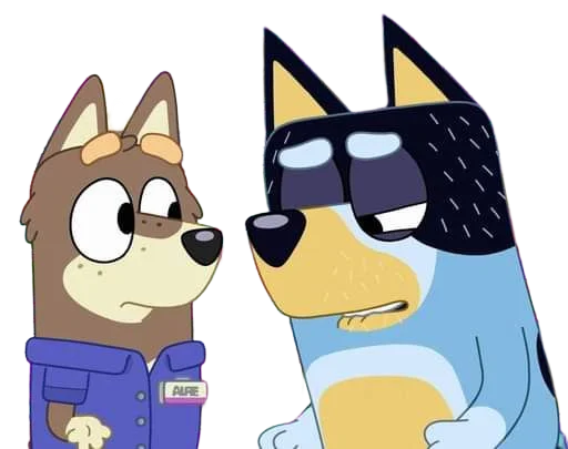 😐 Стикер «Bluey» для Telegram