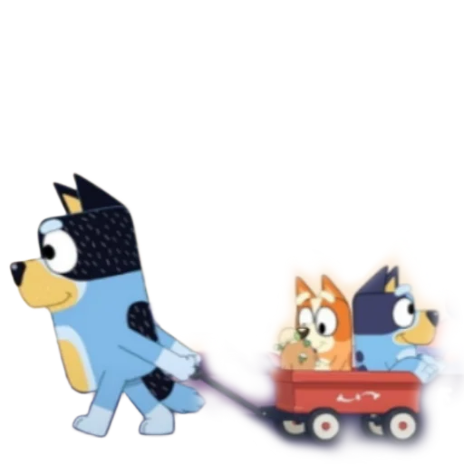 👨‍🍼 Стикер «Bluey» для Telegram