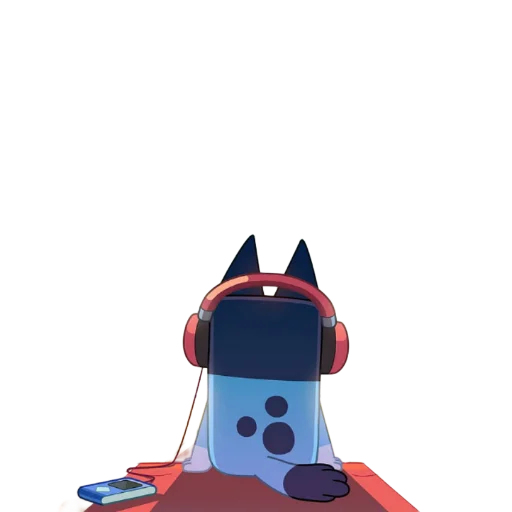 🎧 Стикер «Bluey» для Telegram