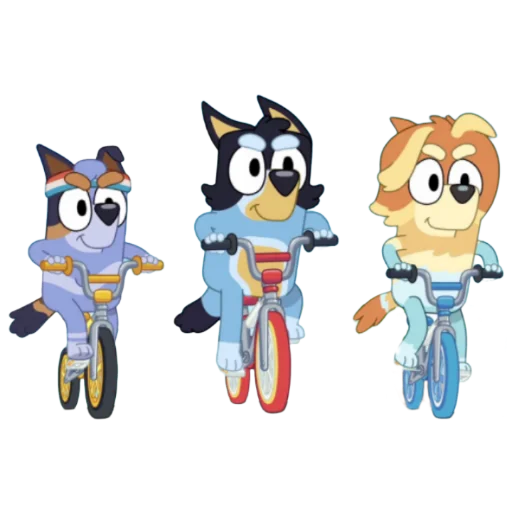 🚲 Стикер «Bluey» для Telegram
