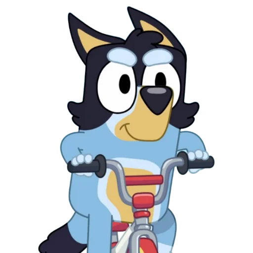 🚴‍♂️ Стикер «Bluey» для Telegram