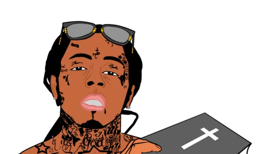 ✝ Стикер «Pass Da Shit Homie» для Telegram