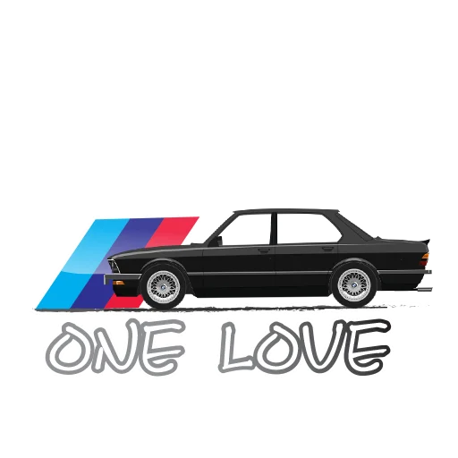 🚗 Стикер «BMW_pack» для Telegram