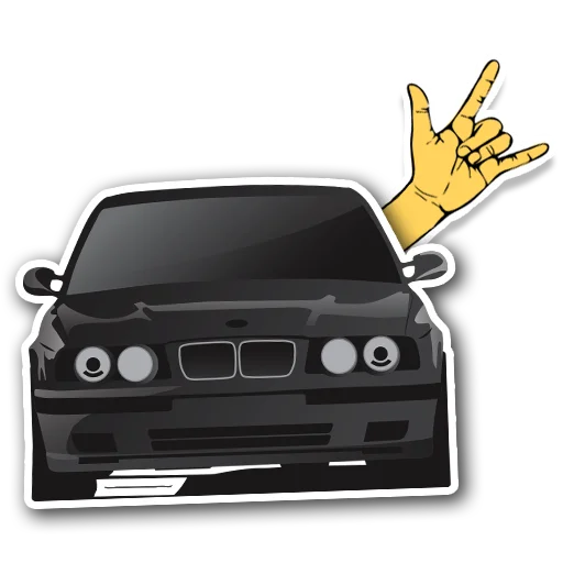 🤟 Стикер «BMW_pack» для Telegram