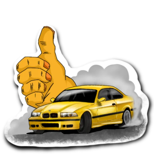 👍 Стикер «BMW_pack» для Telegram