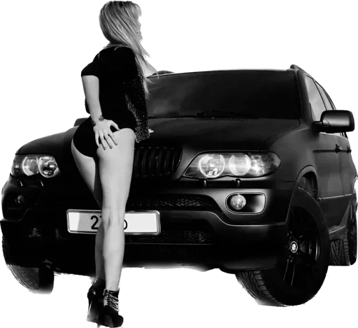 😏 Стикер «BMW ONE LOVE» для Telegram