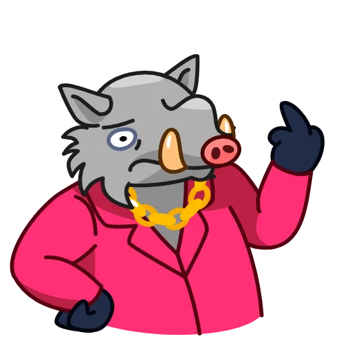 🖕 Стикер «Kabanchik» для Telegram