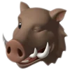 😉 Эмодзи «boar pack» для Telegram
