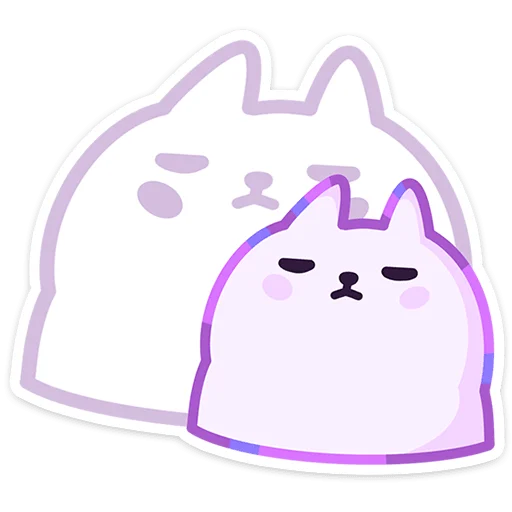🐱 Стикер «Кот Буба» для Telegram