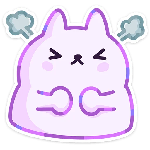 🐱 Стикер «Кот Буба» для Telegram