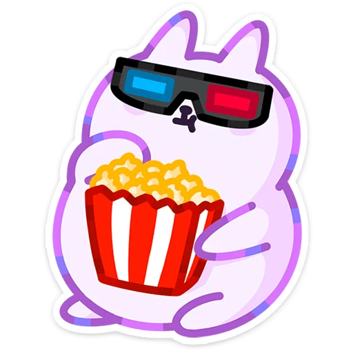 🐱 Стикер «Кот Буба» для Telegram