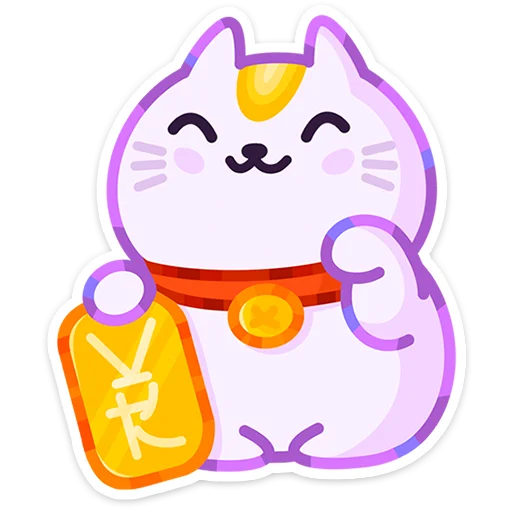 🐱 Стикер «Кот Буба» для Telegram
