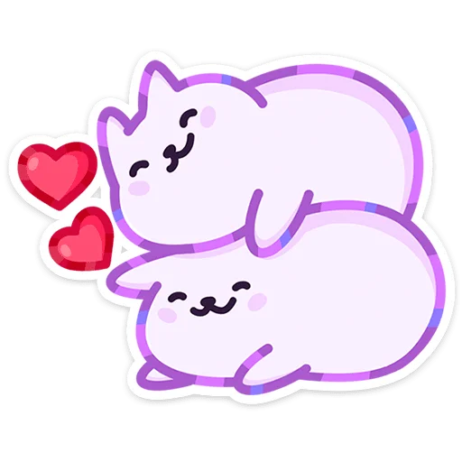 🐱 Стикер «Кот Буба» для Telegram