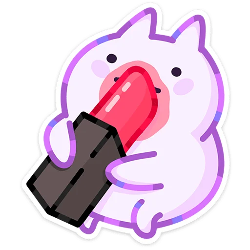🐱 Стикер «Кот Буба» для Telegram