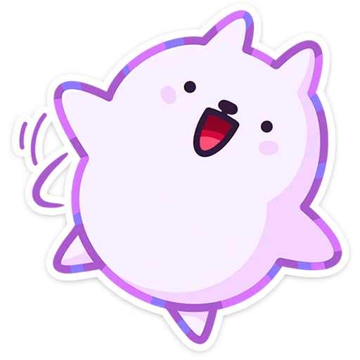 🐱 Стикер «Кот Буба» для Telegram