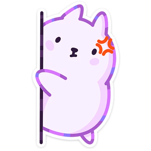 🐱 Стикер «Кот Буба» для Telegram