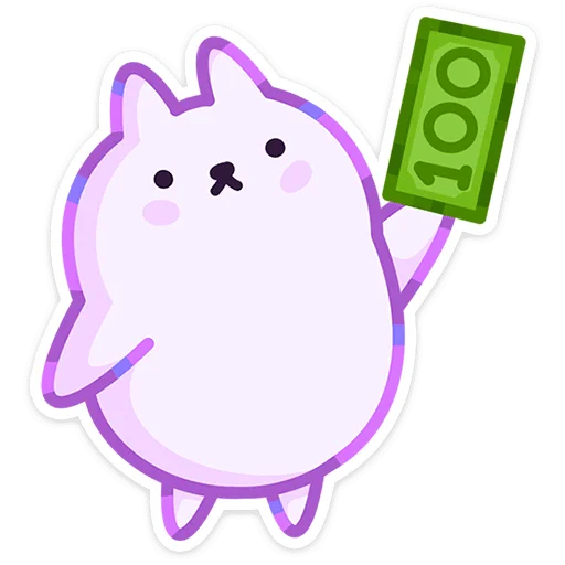 🐱 Стикер «Кот Буба» для Telegram