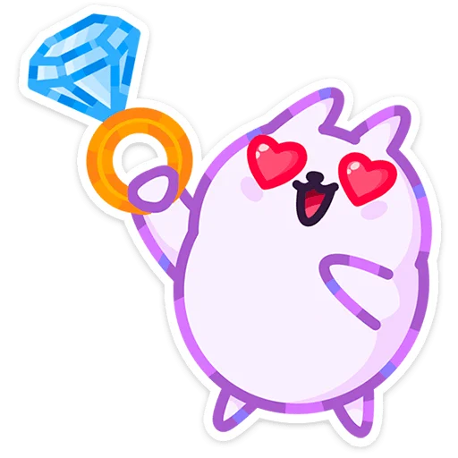 🐱 Стикер «Кот Буба» для Telegram