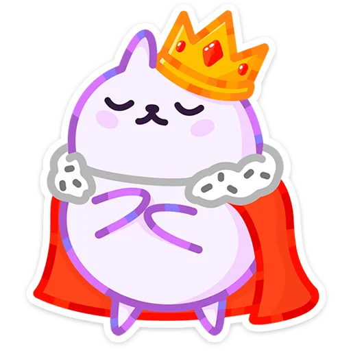 🐱 Стикер «Кот Буба» для Telegram
